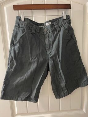 Carhartt Men’s Charcoal Flat Front Work Shorts